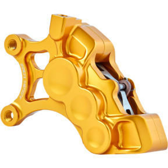 Arlen Ness - Gold Six-Piston Differential Bore Front Brake Caliper for 14" Oversize Rotors