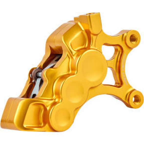 Arlen Ness - Gold Six-Piston Differential Bore Front Brake Caliper for 14" Oversize Rotors