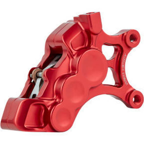  Arlen Ness - Red Six-Piston Differential Bore Front Brake Caliper for 14"Oversize Rotors 