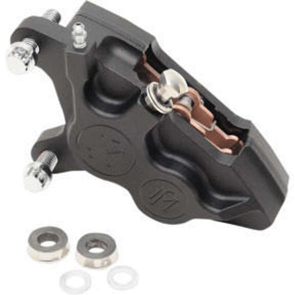 Performance Machine - Black Ops™ Four-Piston Differential-Bore Front Caliper for 11.5" Rotors (See Desc.)