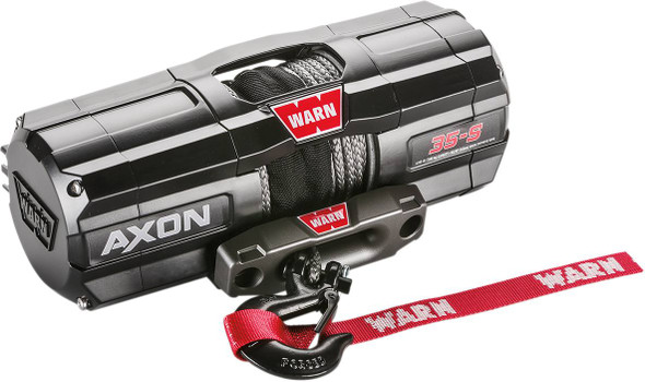 Warn - 45050711 - AXON 35-S Winch - Synthetic Rope - 50'