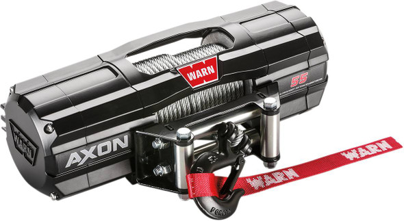 Warn - 45050717 - AXON 55 Winch - Wire Rope - 50'