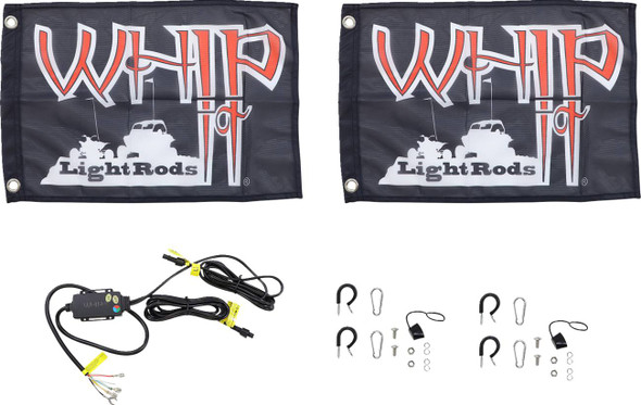 Whipitlightrods - 20402941 - 5' Light Rod Whip - Pair - Chase - Black