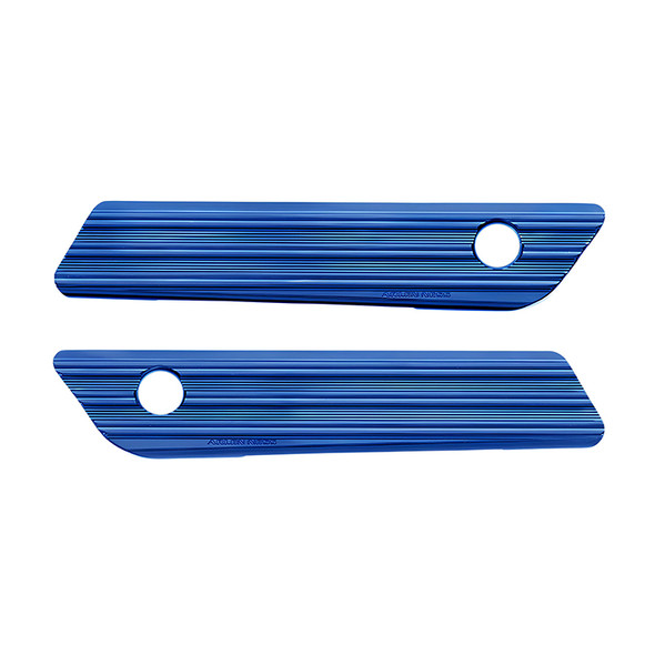 Arlen Ness - 10-Gauge Saddlebag Latch Covers fits '14 & Up Touring Models
