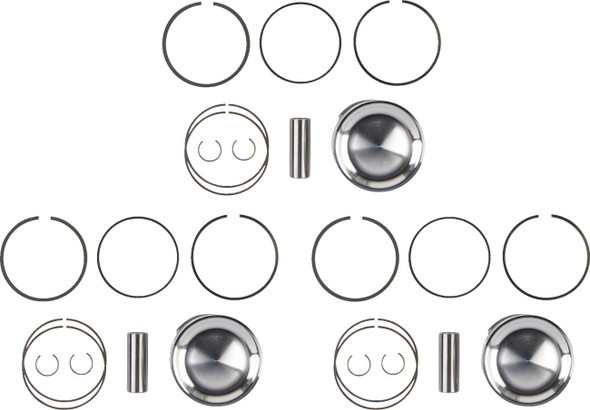 Wossner - 09106646 - Piston Kit - 73.94 mm - Can Am