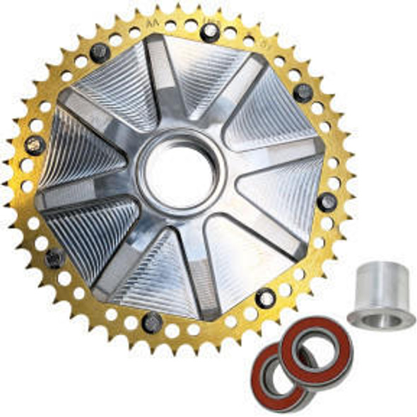  Alloy Art - 51 Tooth Machined Carrier Cush Drive Chain Sprocket fits '09-'21 Touring Models (Choose Finish) 