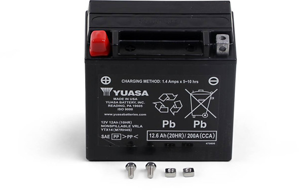Yuasa - 21130757 - AGM Battery - YTX14