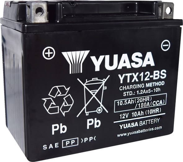 Yuasa - 21130957 - Battery - YTX12BS
