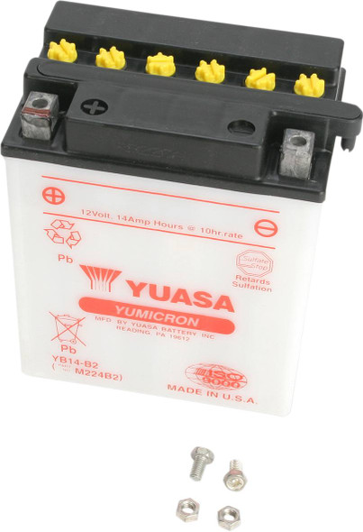 Yuasa - YB14B2 - Battery - YB14-B2 Yuasa - YB14B2 - Battery - YB14-B2