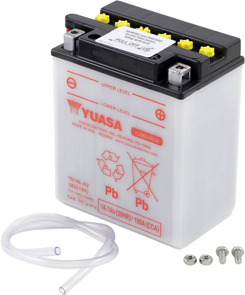 Yuasa - YB14LA2 - Battery - YB14L-A2 Yuasa - YB14LA2 - Battery - YB14L-A2