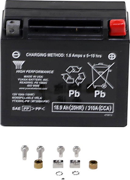 Yuasa - YTX20HLPW - AGM Battery - YTX20HL-PW Yuasa - YTX20HLPW - AGM Battery - YTX20HL-PW