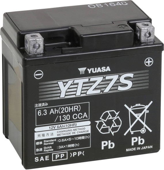 Yuasa - YTZ7S - AGM Battery - YTZ7S Yuasa - YTZ7S - AGM Battery - YTZ7S