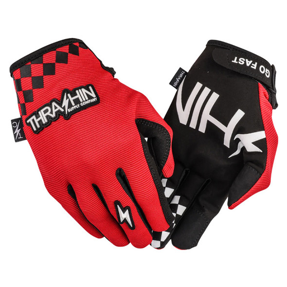 Thrashin Supply Co. - Red Go Fast Stealth Gloves
