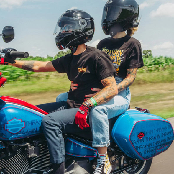 Thrashin Supply Co. - Red Go Fast Stealth Gloves