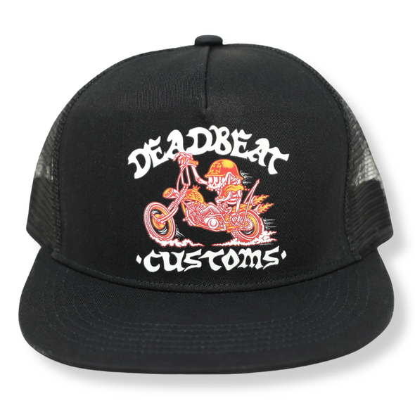 Deadbeat Customs - Black Maltese Snapback Deadbeat Customs - Black Maltese Snapback