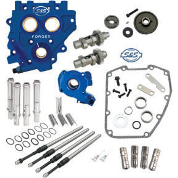 S&S Cycle - Gear-Drive Camchest Kits W/ 585GE Easy Start Cams for '99-'17 Twin Cam