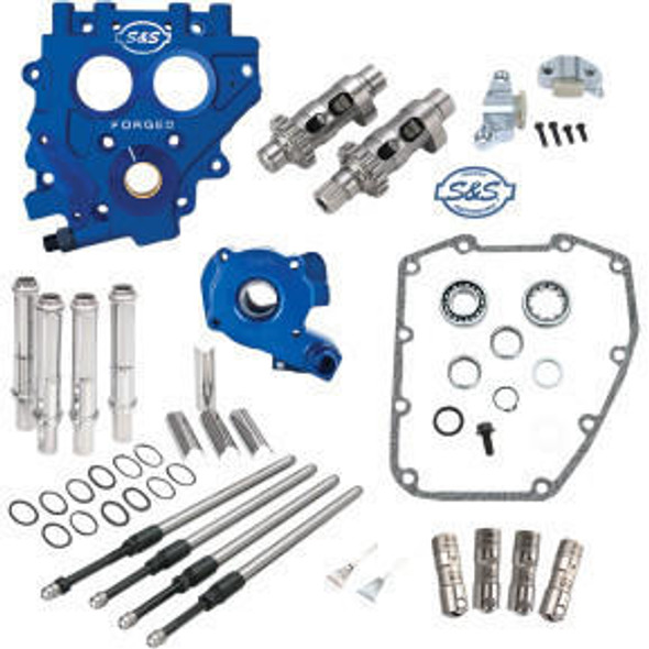 S&S Cycle - Chain-Drive Camchest Kits W/ 551CE Easy Start Cams for '99-'17 Twin Cam