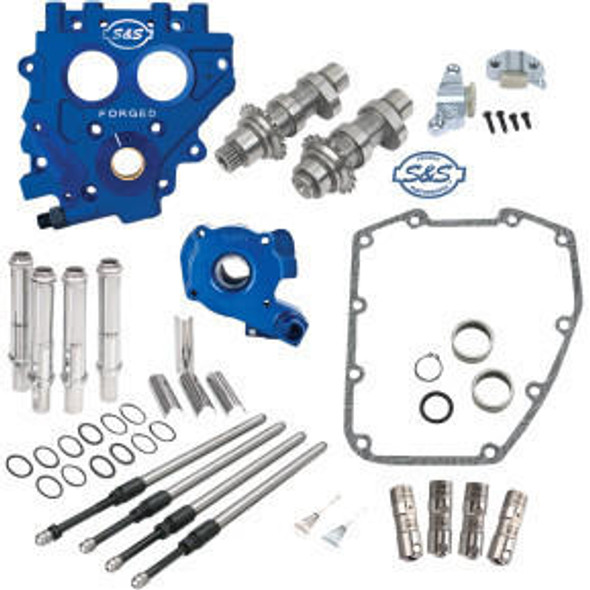 S&S Cycle - Chain-Drive Camchest Kits W/ 585C Standard Cams for '07-'17 Twin Cam, '06 Dyna