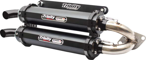 Trinity Racing - 18311019 - Stage 5 Slip-On Muffler - Cerakote® Black