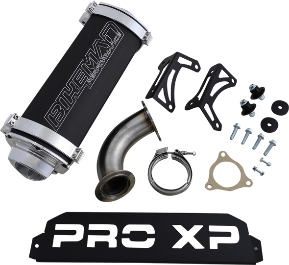 Bikeman Performance - 18310985 - Big Mo Muffler - Stainless Steel