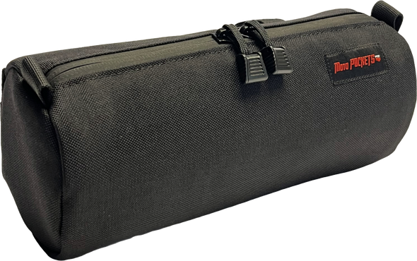 Moto Pockets - Black Burrito Handlebar Bag