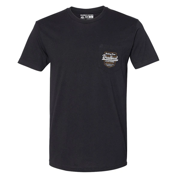 Deadbeat Customs - Checker Badge T-Shirt