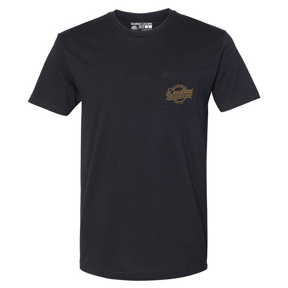 Deadbeat Customs - Live Free Gold T-Shirt