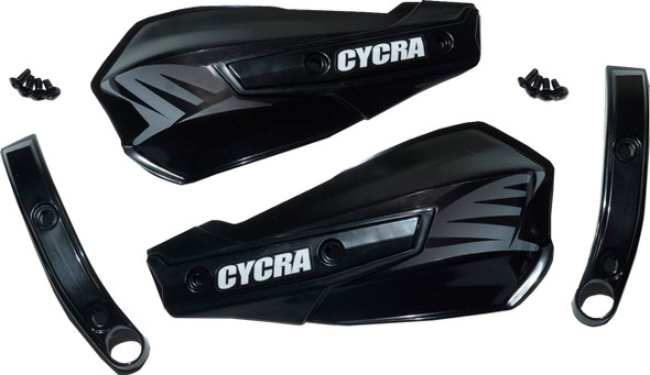 Cycra - 1CYC-1029-12 - Replacement Vortex Handshields w/ Abrasion Guards - Black