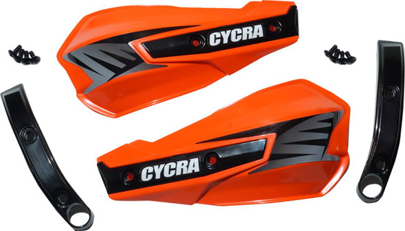 Cycra - 1CYC-1029-22 - Replacement Vortex Handshields w/ Abrasion Guards - Orange