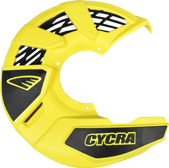 Cycra - 1CYC-1096-55 - Disc Cover - Yellow - Universal