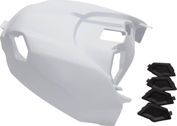 Cycra - 1CYC-1789-30 - Air Box Cover - Vented - White - Yamaha