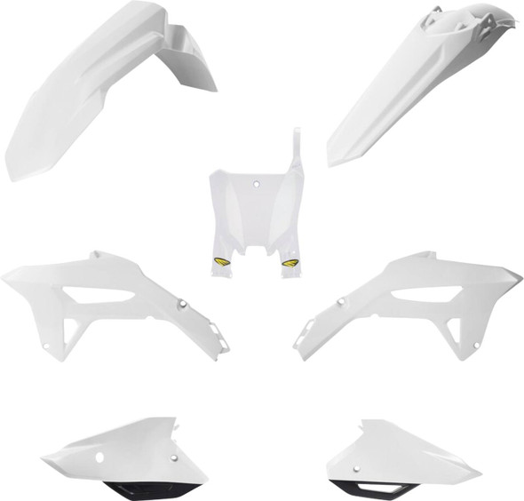 Cycra - 1CYC-9431-237 - 5 Piece Replica Body Kit - Black/White - CRF 250R/450R