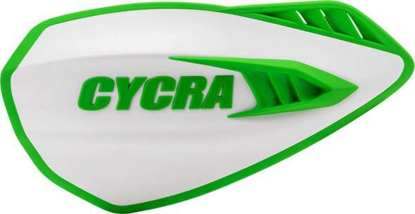 Cycra - 1CYC-0056-241 - Cyclone Handguards - White/Green