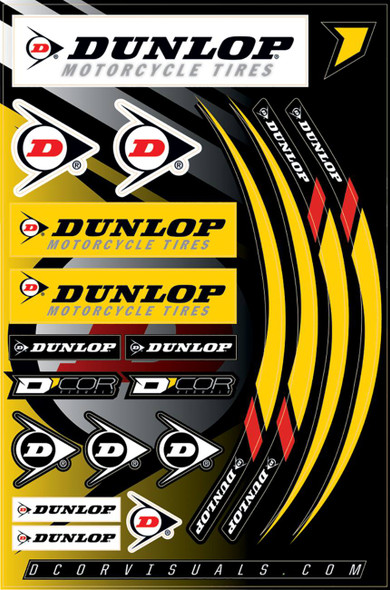 D'Cor Visuals - 40-90-117 - Decal Sheet - Dunlop