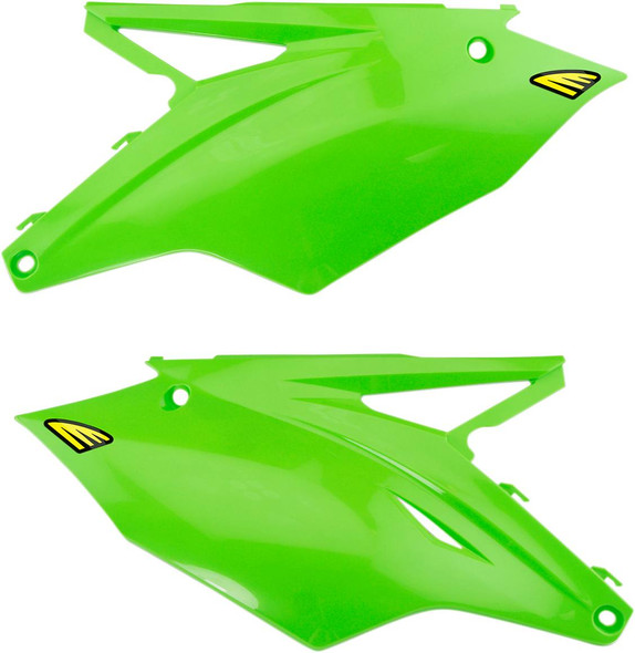 Cycra - 1CYC-2667-72 - Side Panels - Green - KX 250F/450F