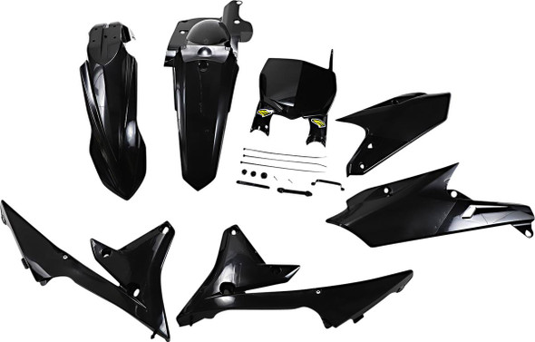 Cycra - 1CYC-9412-12 - 5 Piece Replica Body Kit - Black - YZ 250F/450F