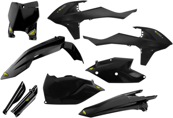 Cycra - 1CYC-9317-12 - Body Kit - Powerflow - Black - SX/SX-F/XC/XC-F