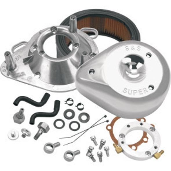 S&S Cycle - Air Cleaners fits '93-'06 Big Twin Models W/ Stock CV Carb (Chrome)