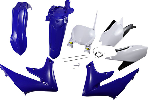 Cycra - 1CYC-9427-00 - 5 Piece Replica Body Kit - OE Blue/White/Black - Yamaha
