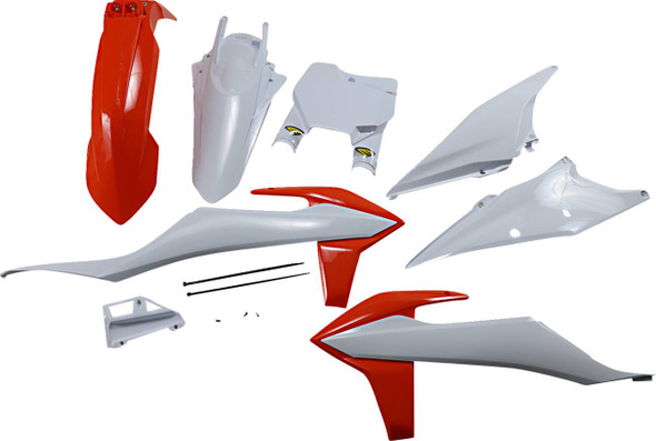 Cycra - 1CYC-9426-00 - 5 Piece Replica Body Kit - '20 OEM Orange/White - KTM
