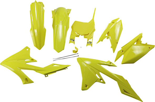 Cycra - 1CYC-9430-55 - 5 Piece Replica Body Kit - Yellow - RM-Z 250/450