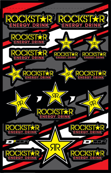 D'Cor Visuals - 40-90-601 - Decal Sheet - Rockstar