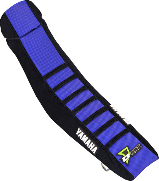 D'Cor Visuals - 30-50-066 - Seat Cover - Black/Blue - YZ65 '18-'26