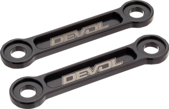 Devol - 0115-2302 - Lowering Link - Lowers 1.75" - Black