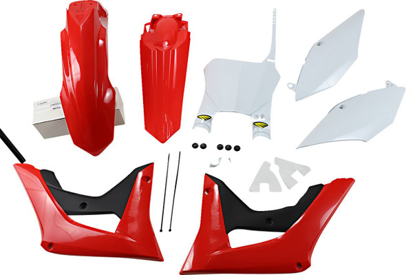 Cycra - 1CYC-9420-00 - 5 Piece Replica Body Kit - '20 OEM Red/White/Black - CRF 250R/450R