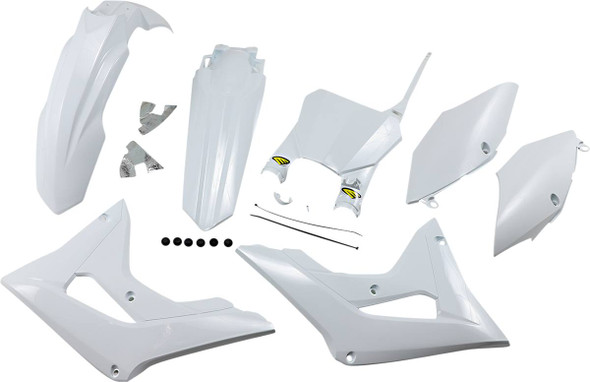 Cycra - 1CYC-9420-42 - 5 Piece Replica Body Kit - White - CRF 250R/450R