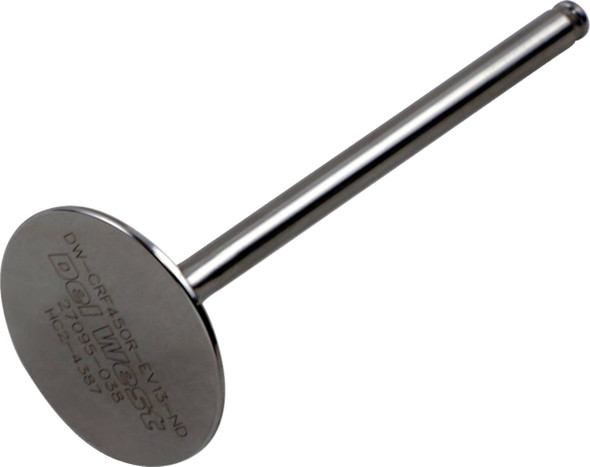 Del West - DWCRF450REV13ND - Exhaust Valve - No Dish - Honda CRF450R '13-'16
