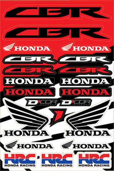 D'Cor Visuals - 40-10-102 - Decal Sheet - Honda Street