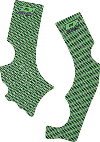 D'Cor Visuals - 16-20-110 - Frame Grip Tape - Green - Kawasaki