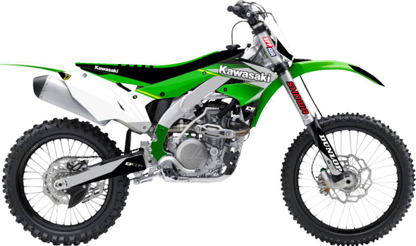 D'Cor Visuals - 20-20-232 - Graphic Kit - Cor 9 Kawasaki - KX 250 F '13-'16